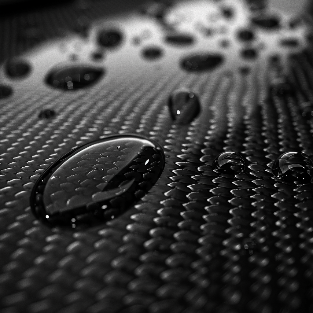 Close-up of high-gloss paint surface and reflections on a detailed supercar